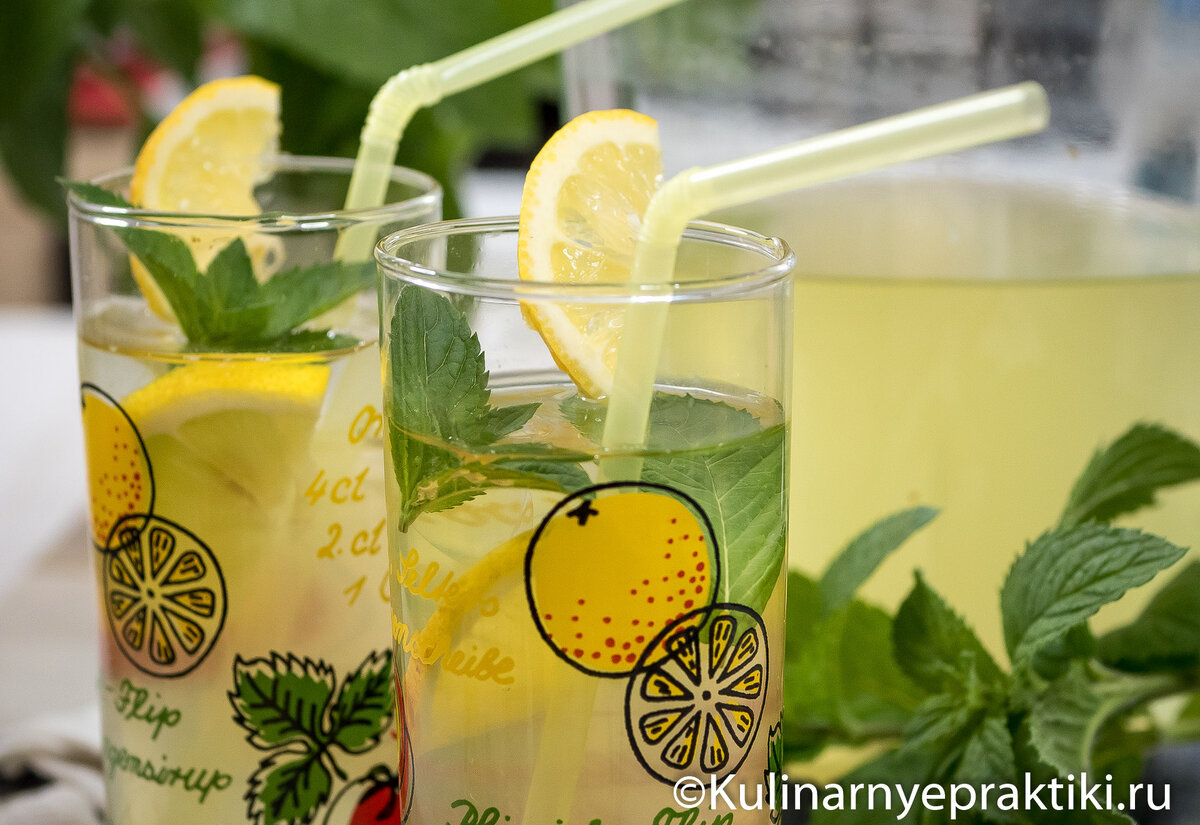5 освежающих домашних лимонадов с минимумом калорий