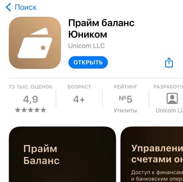 Рели баланс отзывы. Как выглядит приложение Прайм баланс Юником.
