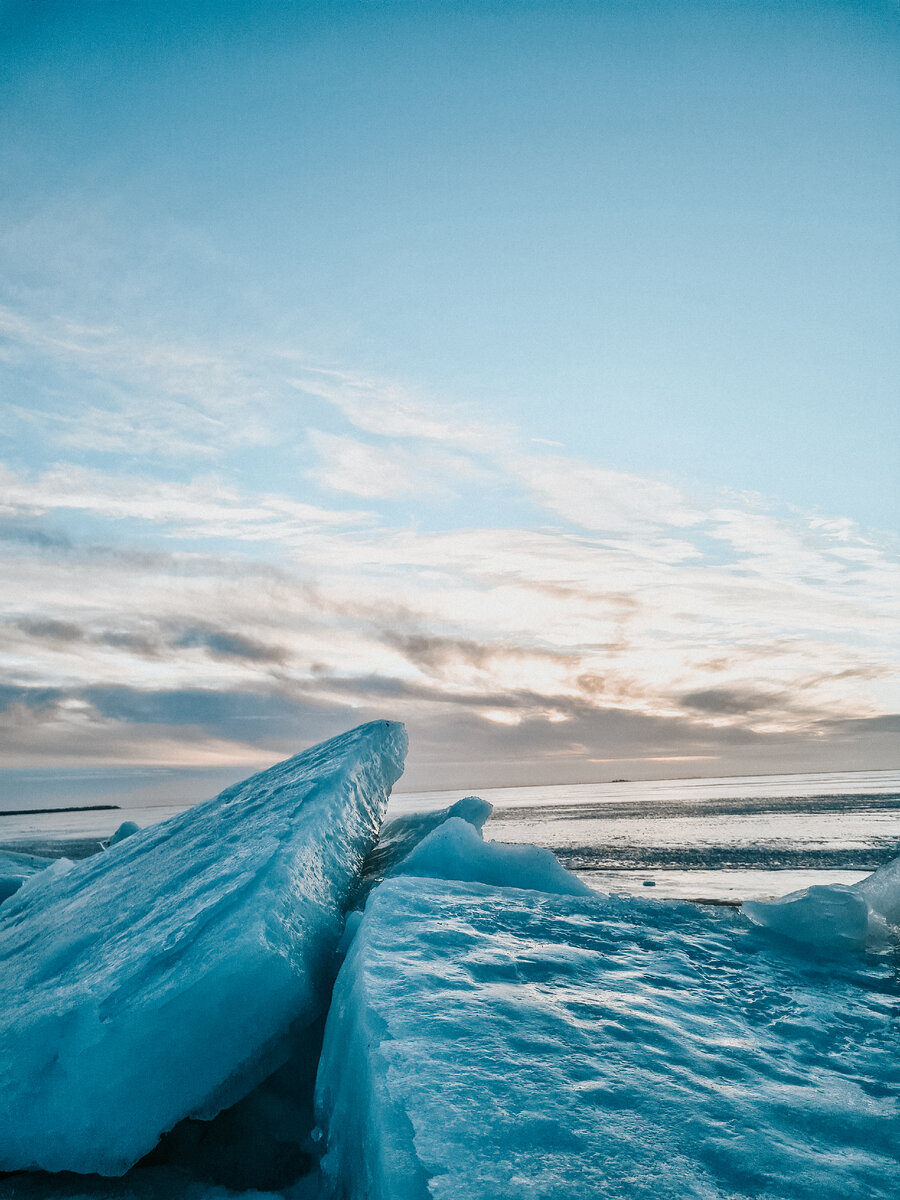 1-е января 2023. Пляж "Ласковый" г. Санкт-Петербург. 