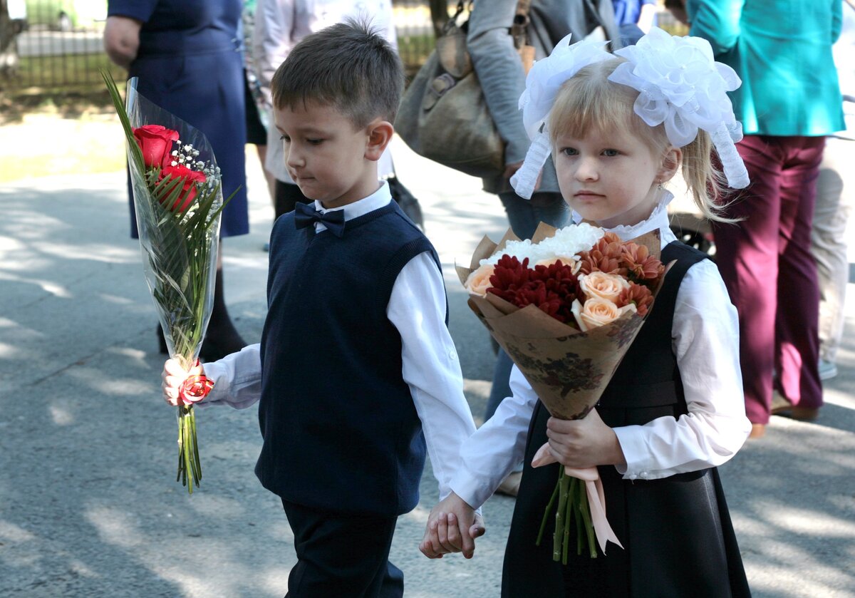 Цветы на 1 сентября