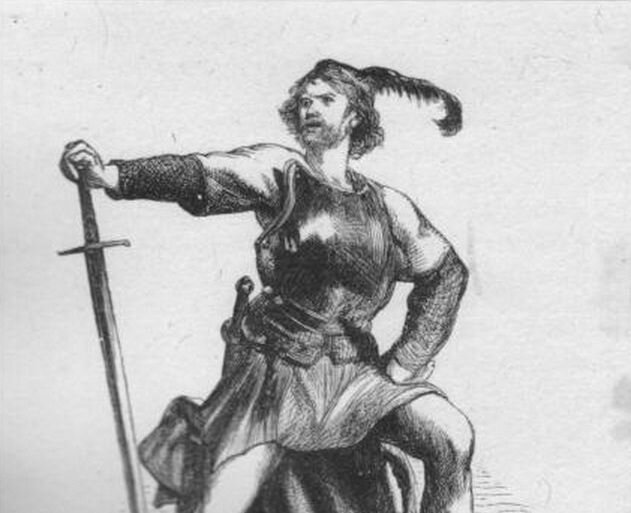 Джек Кэд. Иллюстрация к пьесе Шекспира "Генрих VI".