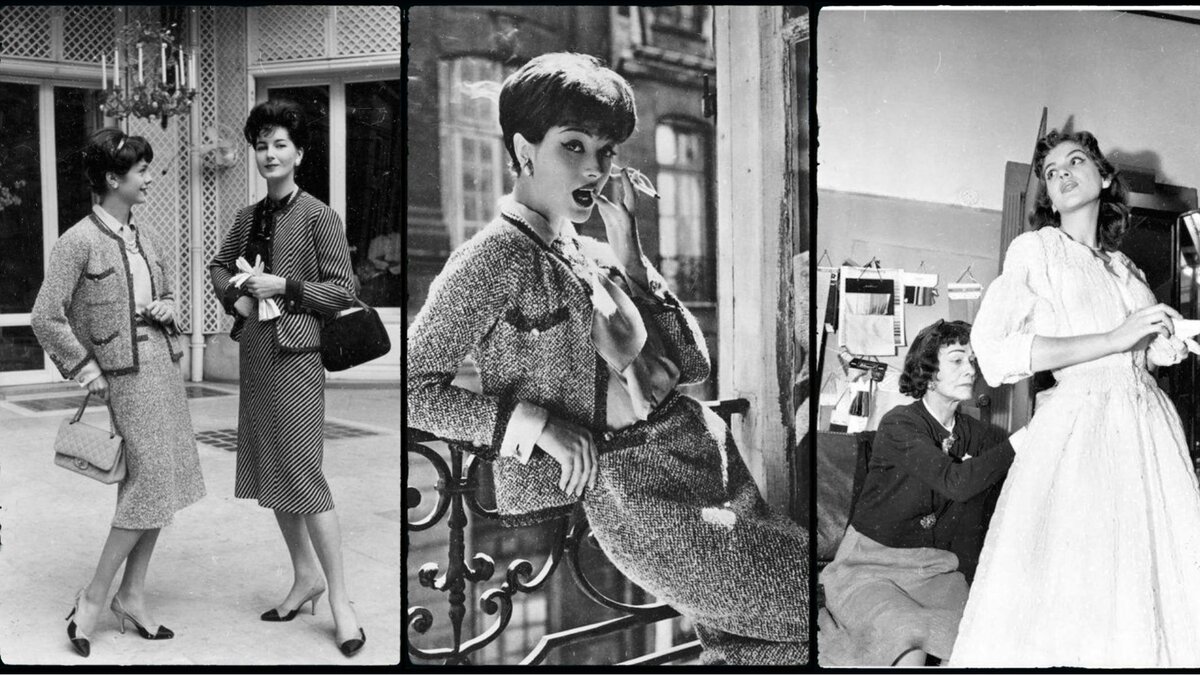 1954 г. Коко Шанель выпустила свою первую коллекцию одежды после 15-летнего "отпуска"