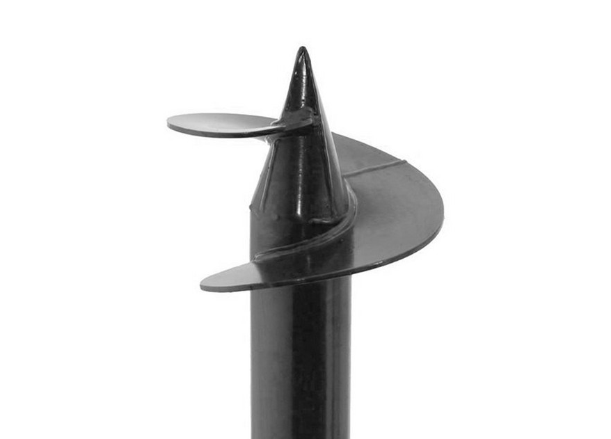 Наконечник винтовой сваи, источник фото http://svaishop.ru