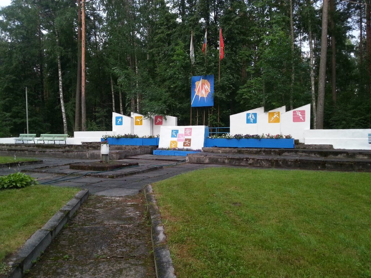 Лагерная линейка. Автор Фото : Екатерина Назарова