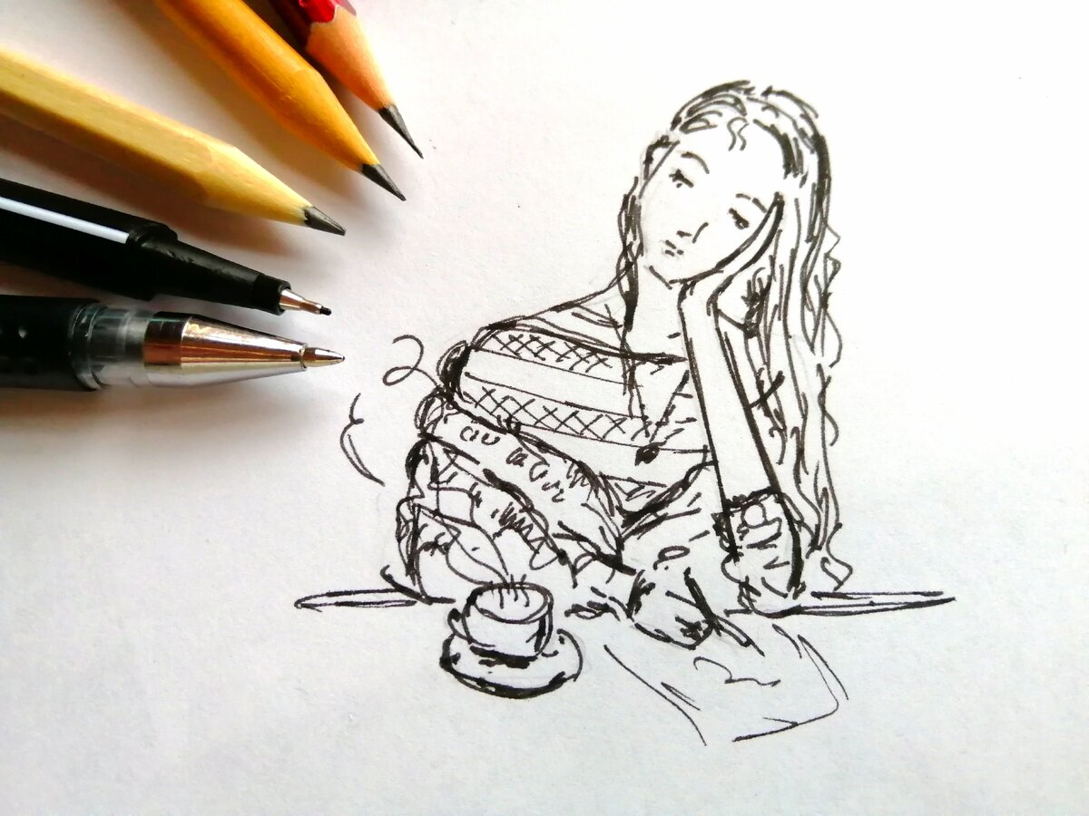 Ошибки - это не просто опыт, а путь к открытиям (рисунок и фото автора) 