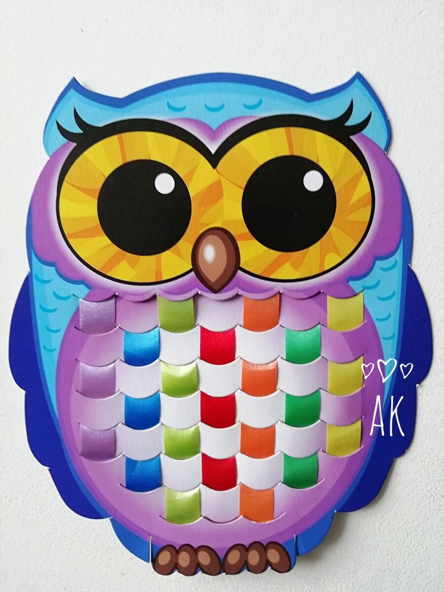 Такую вот совушку украшала лентами дочь.