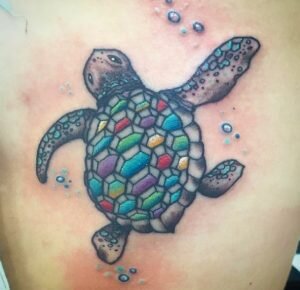 Татуировки черепаха