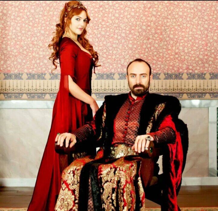 Сулейман и Хюррем, фотосессия.