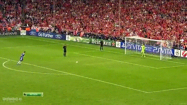 Серия пенальти. 3:2. Фрэнк Лэмпард.