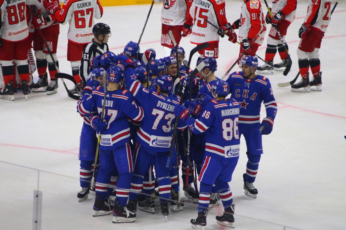 СКА прервал пятиматчевую серию из поражений, одержав победу по буллитам над  «Северсталью»