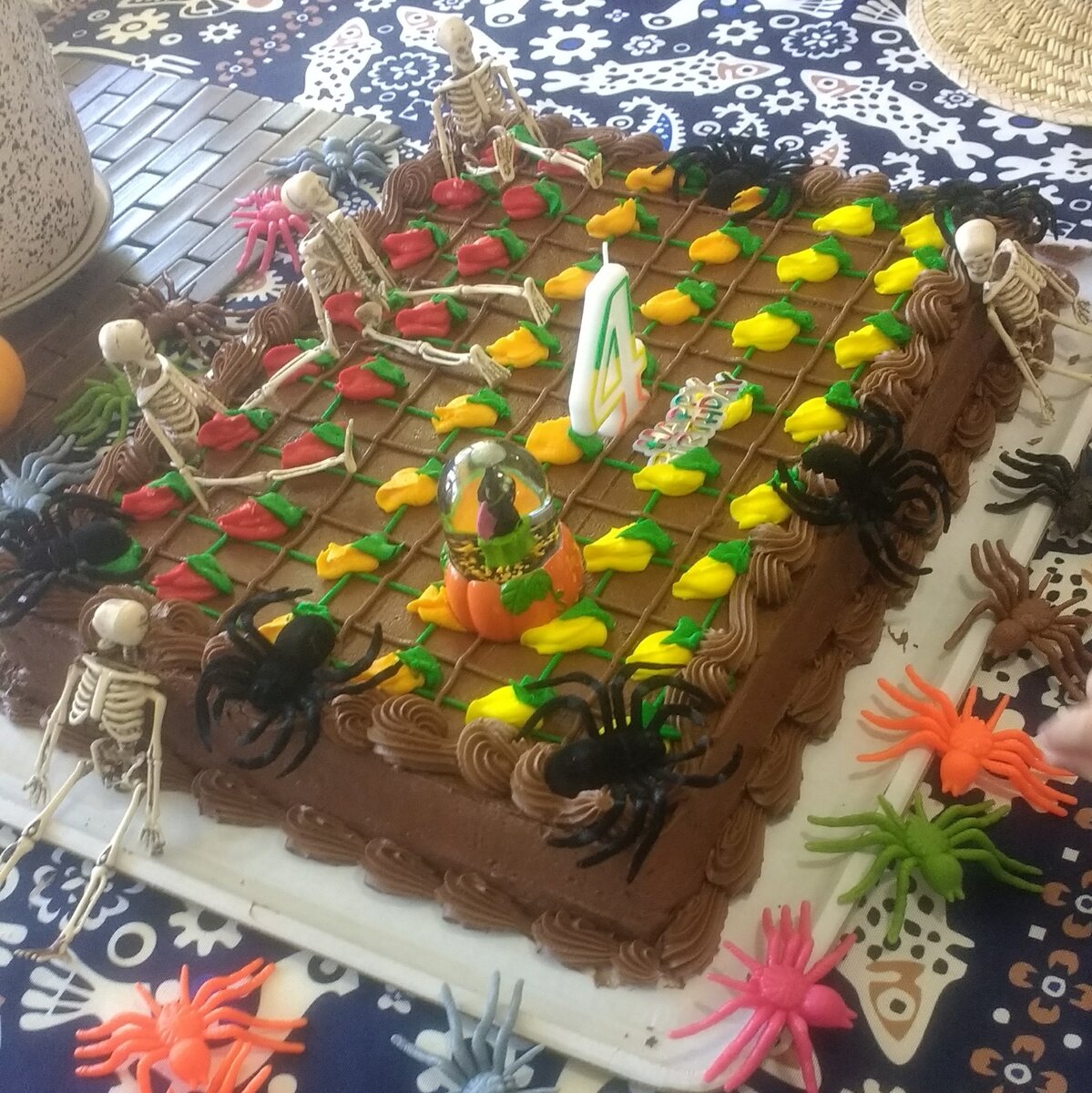 Именинный торт к Halloween