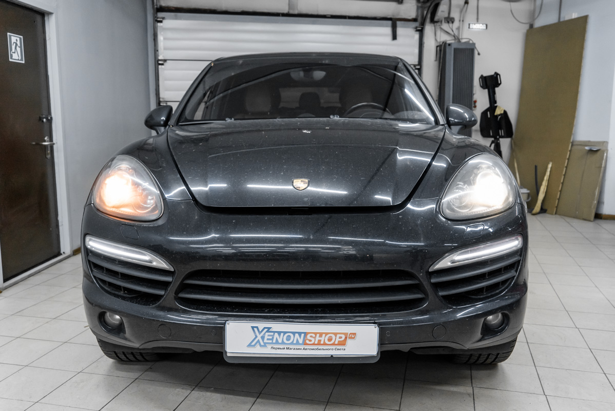 Замена ламп в фарах Porsche Cayenne | Xenonshop.ru | Дзен