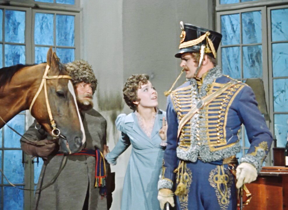 Кадр из х/ф "Гусарская баллада", "Мосфильм", 1962 г., реж. Э. Рязанов