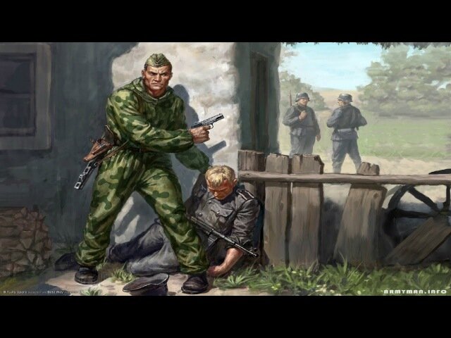 Разведчик диверсант. Яндекс картинки.