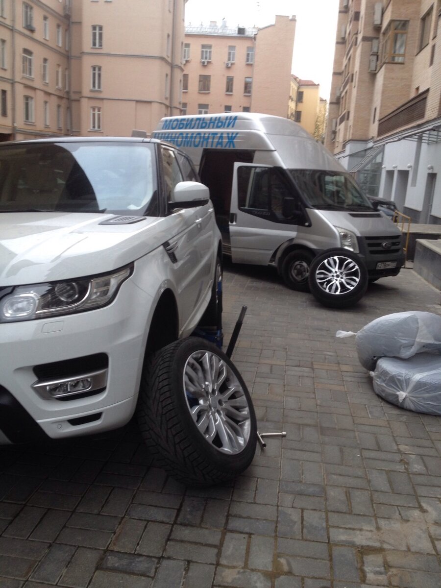 Мобильный шиномонтаж на выезде 
