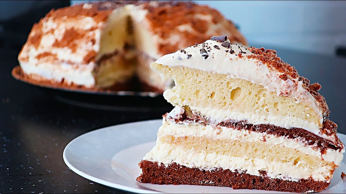 Торт сметанник - простой классический рецепт пошагово