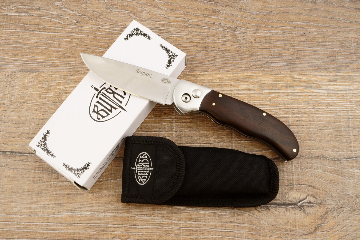 Выкидной нож Витязь "Бирюк" B191-34