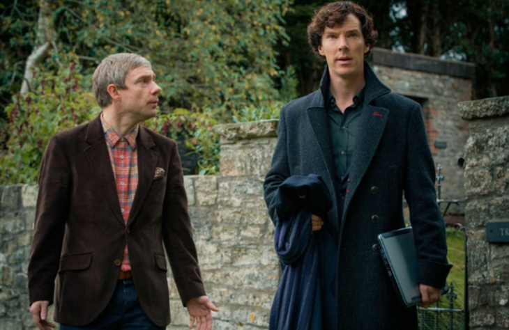 Кадр из сериала «Шерлок»