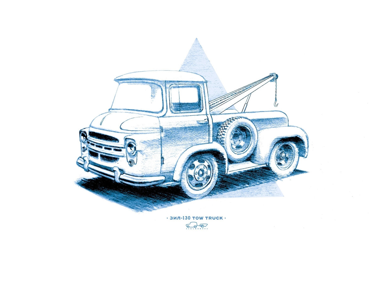 Зил 4331 рисунок