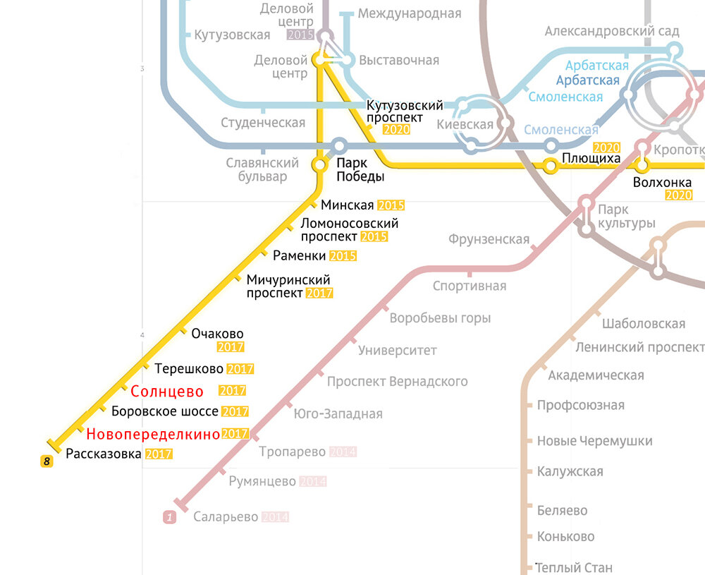 Калининская линия метро