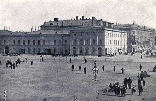 Дореволюционная фотография Малого театра