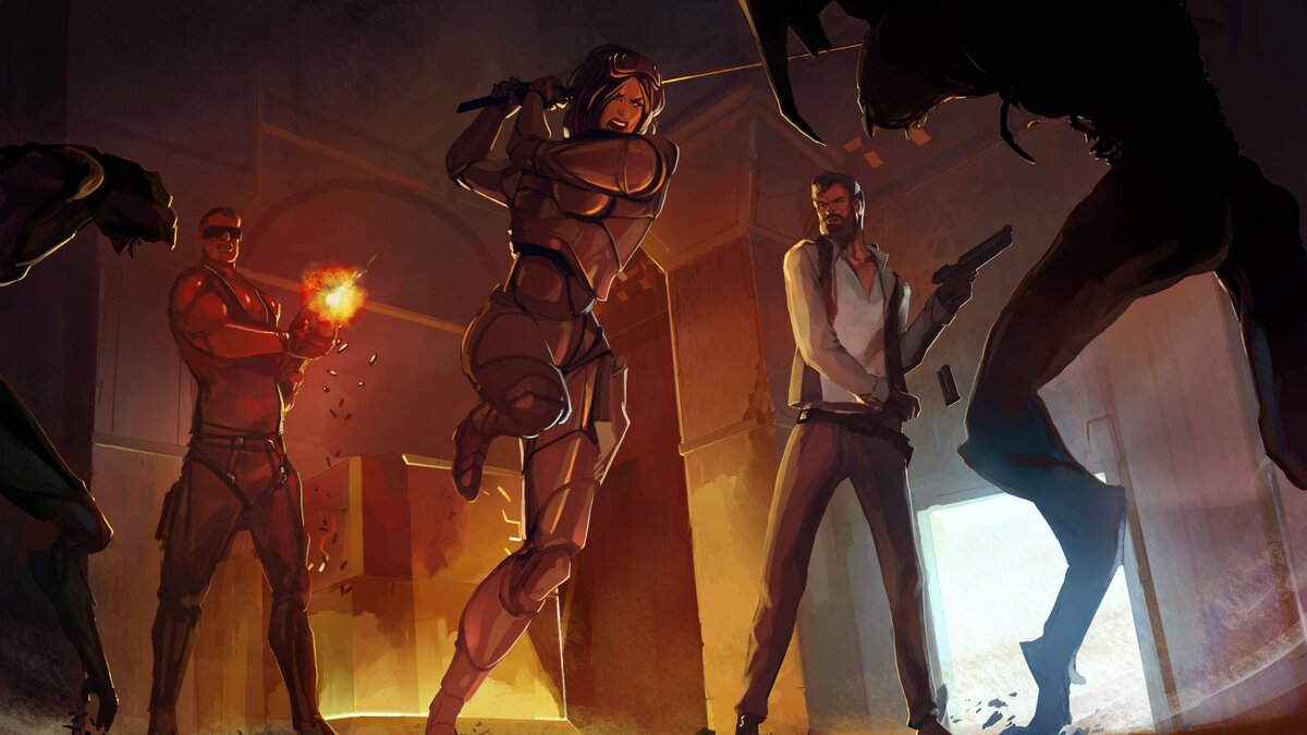 Арт по мотивам игры Dungeon of the Endless (Изображение взято с яндекс.картинок)