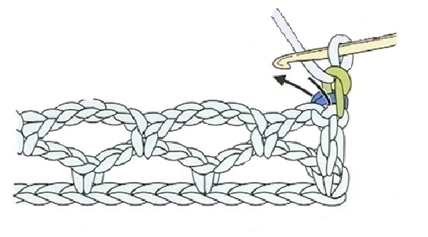 ВВ 27: учимся вязать крючком французскую филейную сетку. Схемы.