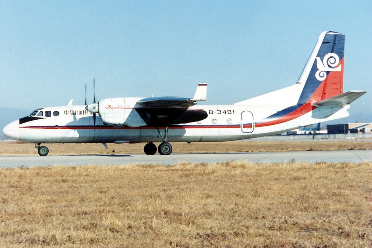 Xian Y-7-100, аккуратно скопированный с Ан-24
