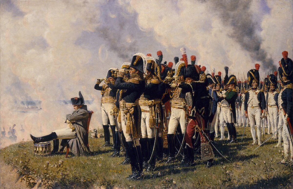 «Наполеон I на Бородинских высотах» - В. Верещагин