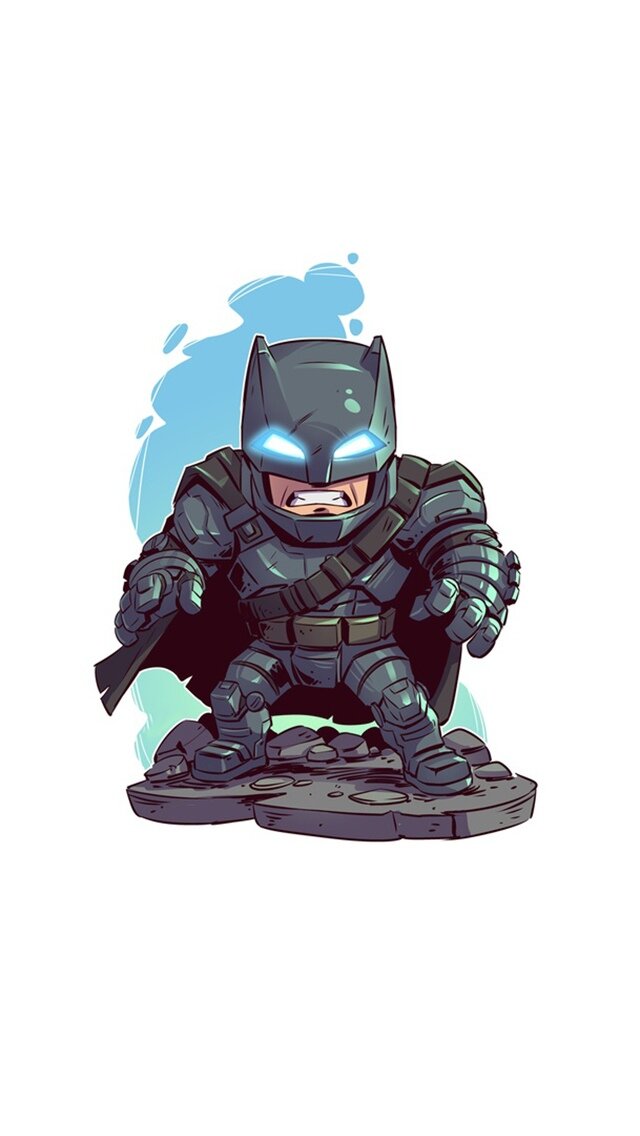 Рисованный Бэтмен.