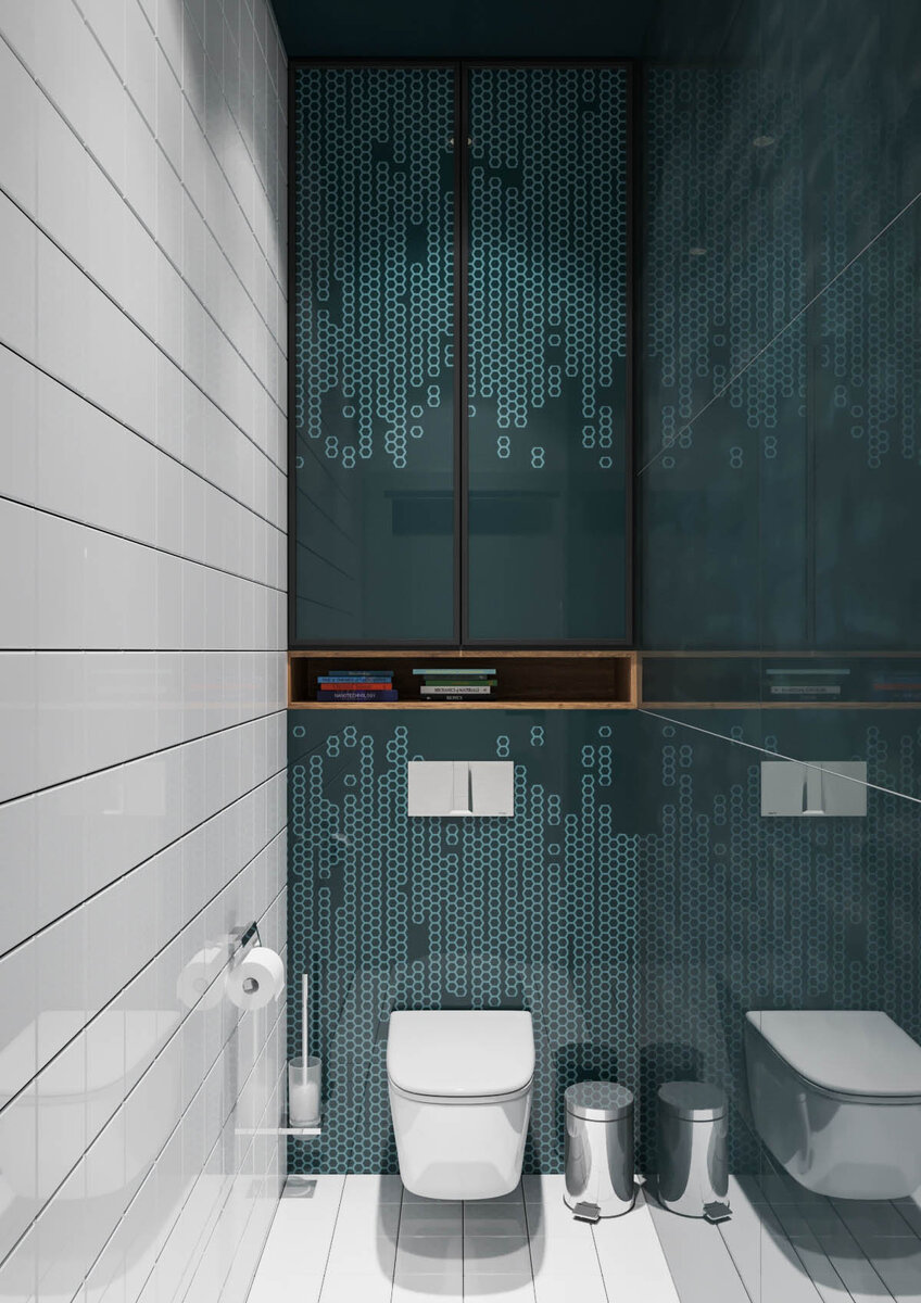 Дизайн ванной комнаты и туалета в панельном доме (70 фото)