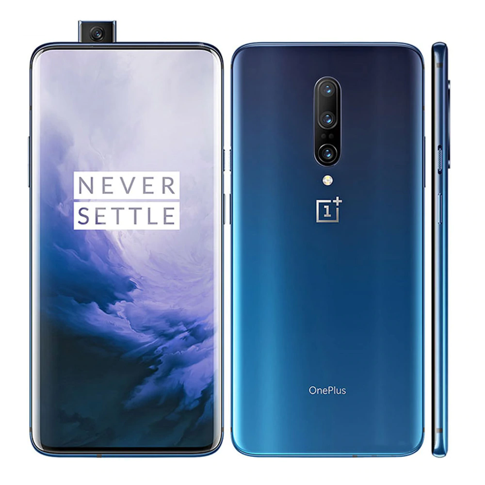 OnePlus 7 Pro. Вид спереди, сзади и сбоку.