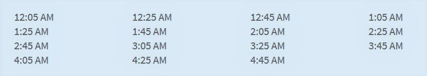 Автобус ночной №18 Барселона Rda. Universitat - Plaça Catalunya-Aeroport - Terminal T2 C 