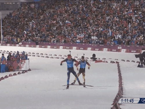 22.02.2014. Эстафета. Мужчины. 