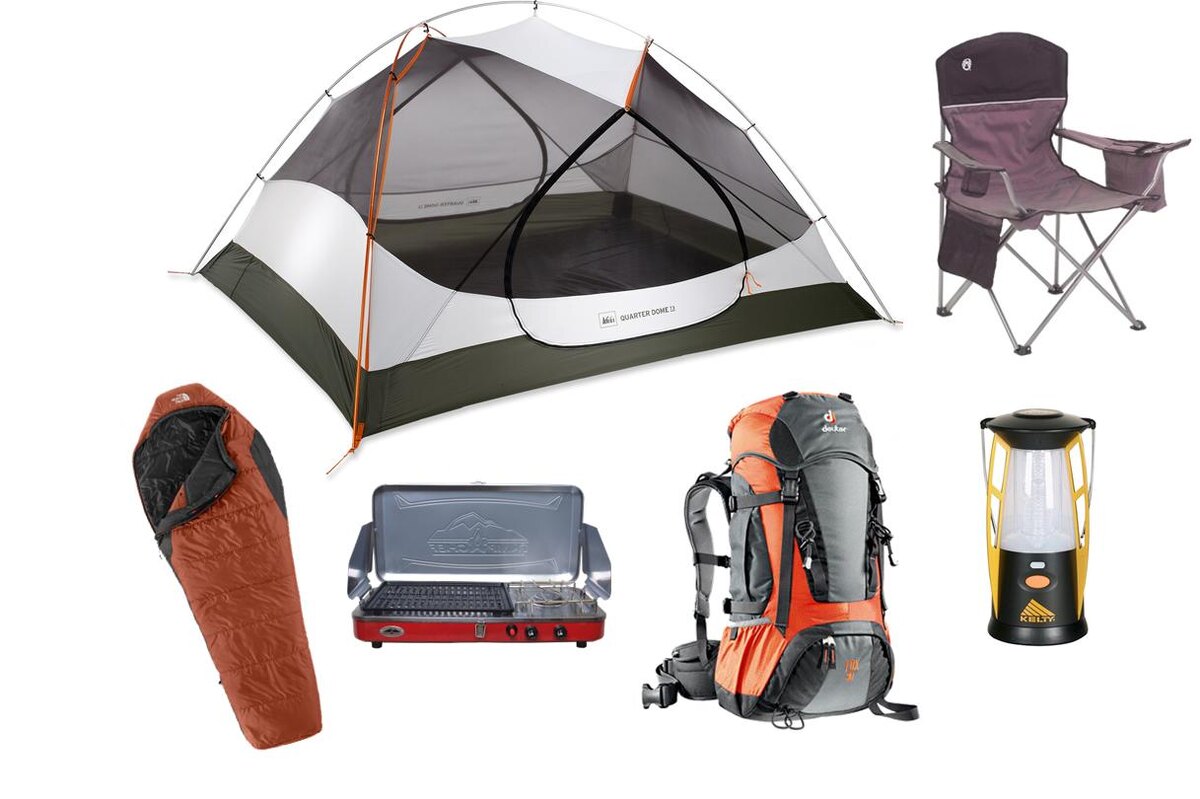 (с) Camping Equipments 