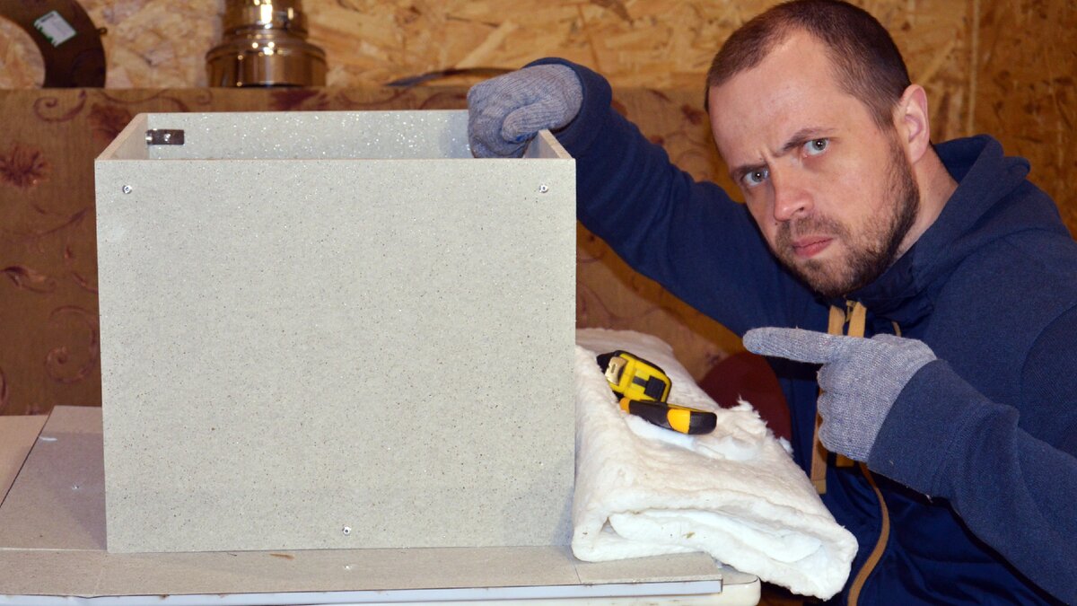 ППУ-Н (в минерите), который я использовал для прохода перекрытия в бане