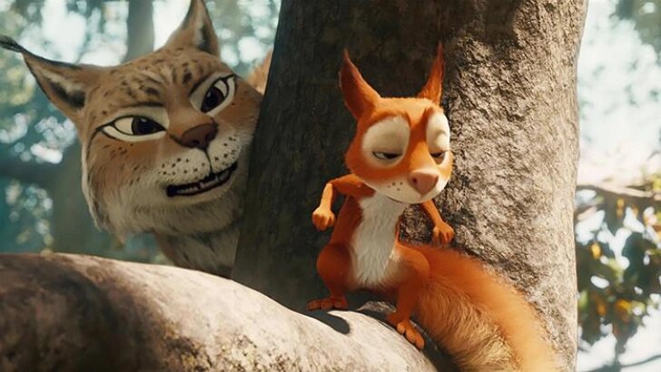 Кадр мультфильма «Пушистые мошенники»