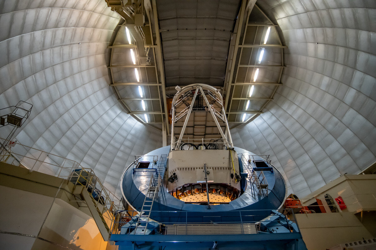 Внешний вид телескопа DESI © Lawrence Berkeley National Laboratory