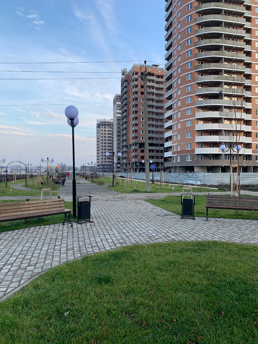 Новый микрорайон в Прикубанском округе г.Краснодара