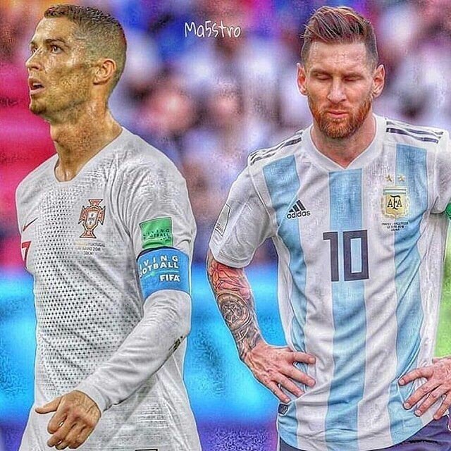 Роналду и Месси