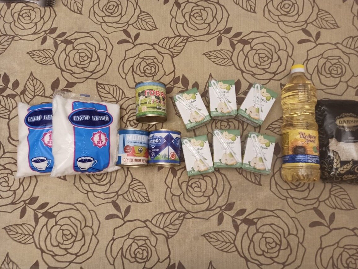 Продуктовый набор на неделю