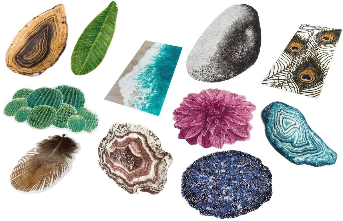 Оригинальные коврики для ванной от португальского бренда Abyss. Источник фото-контента: Posteleon.ru