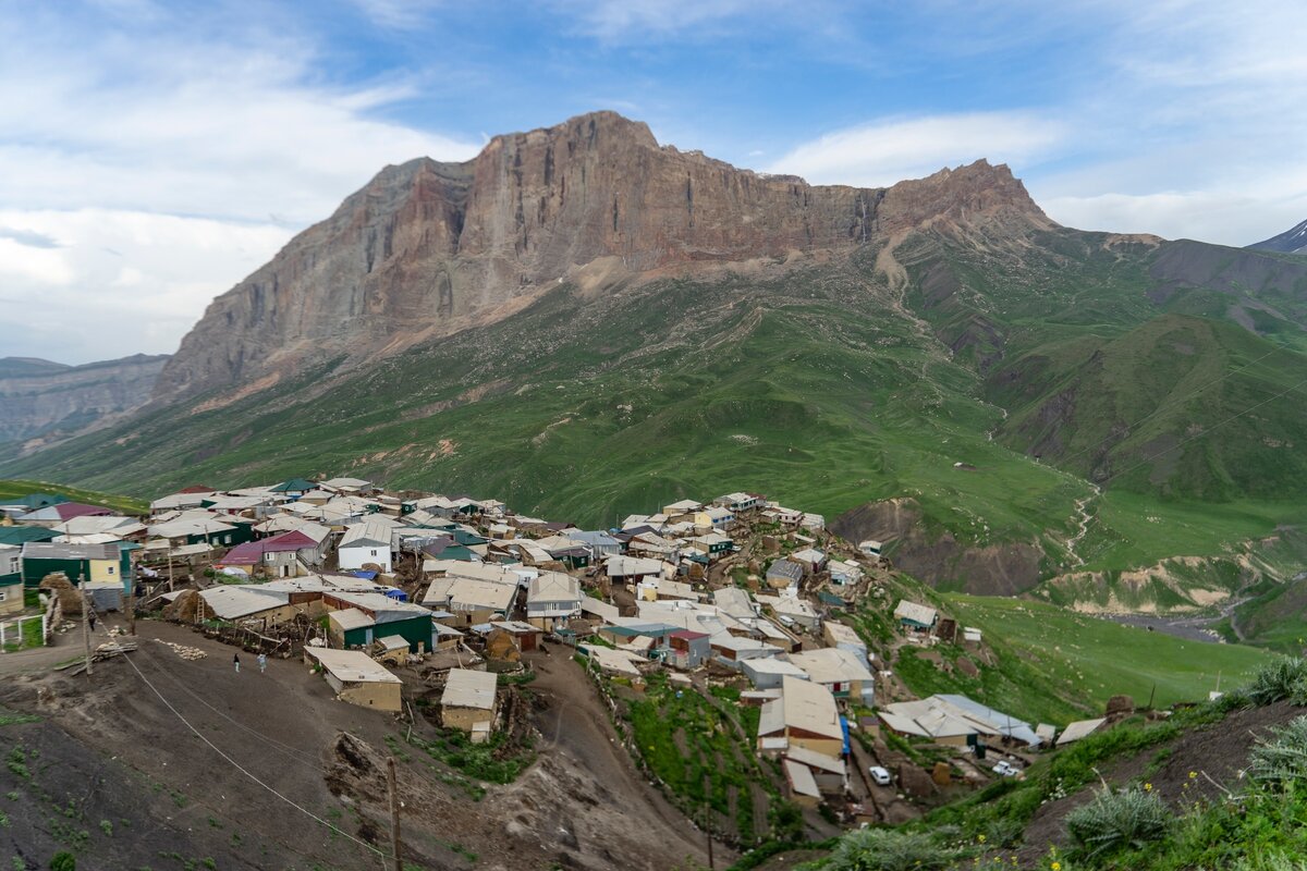 Дагестан аулы в горах