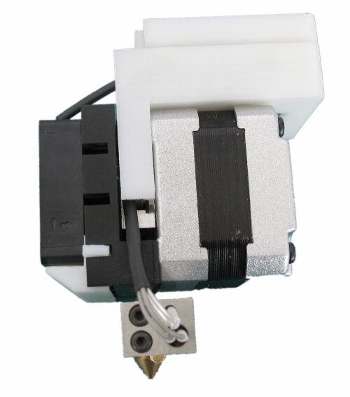 Экструдер 3D принтера для выдавливания горячего пластика.