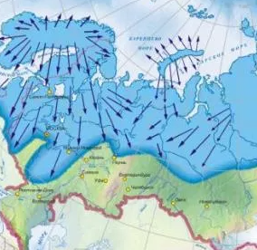 Менә монда Казанны тирәлеп Бозлык гасырдагы Марий Элда туктаган. Бу ландшафт аермасы борынгыданмы?