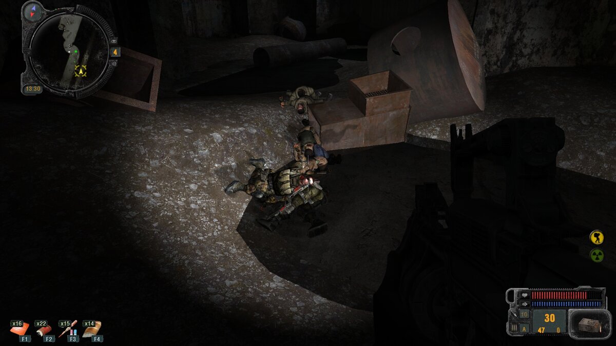 Мы этих зомбей душили, душили. Душили, душили.