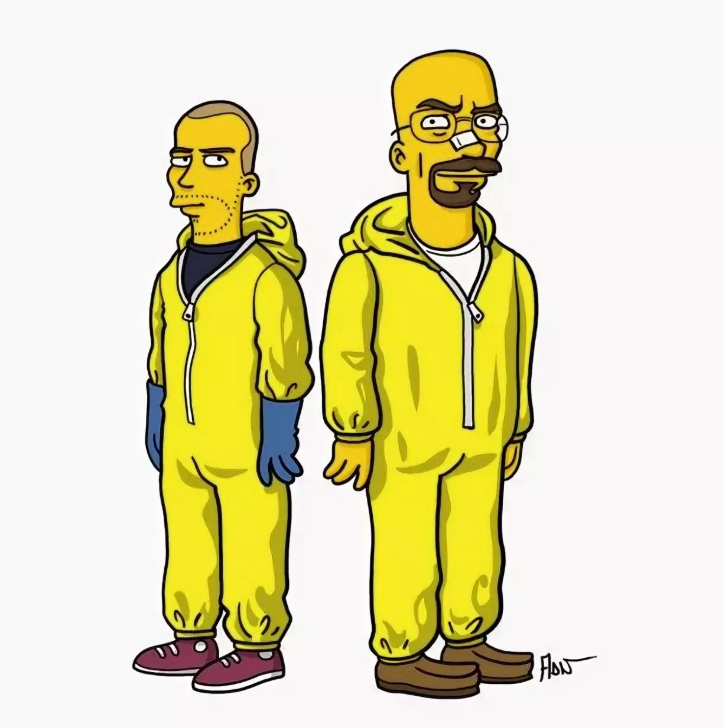 Уолтер Уайт и Джесси Пинкман