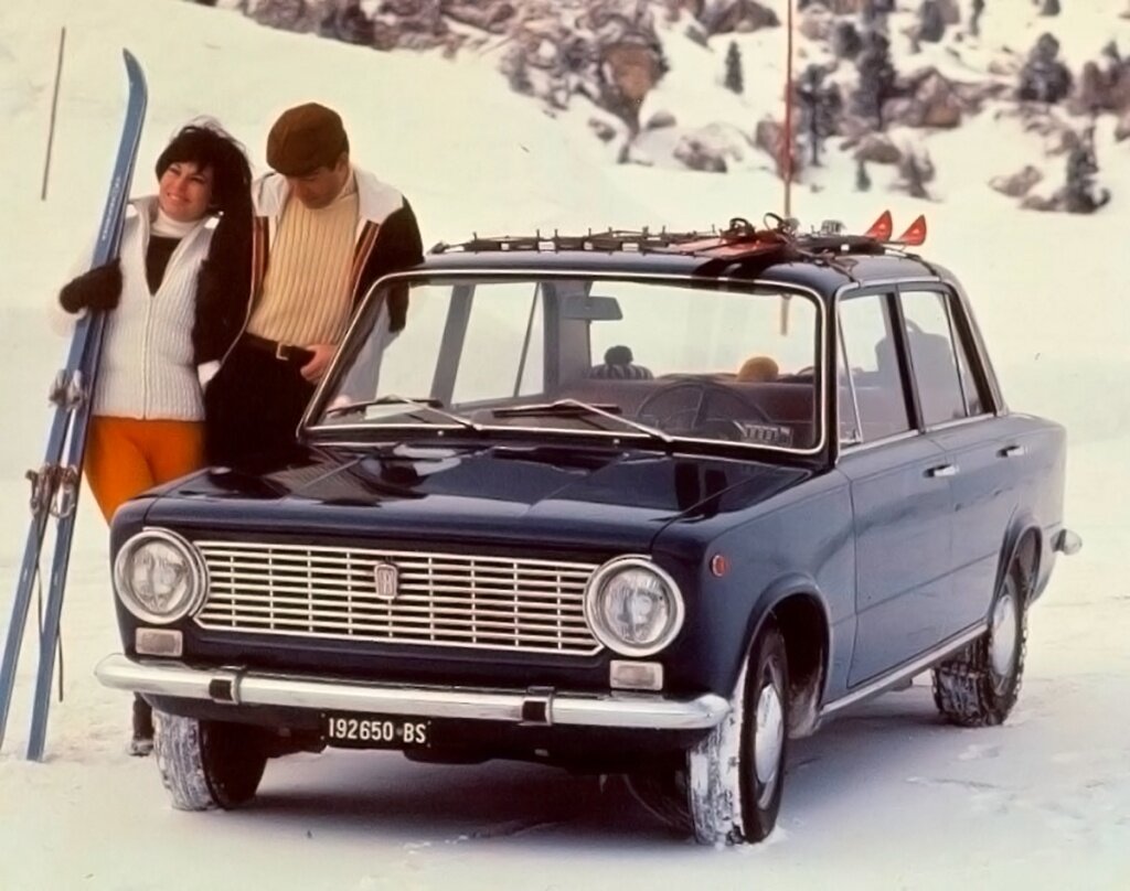 Прототип ВАЗ-2101 FIAT 124