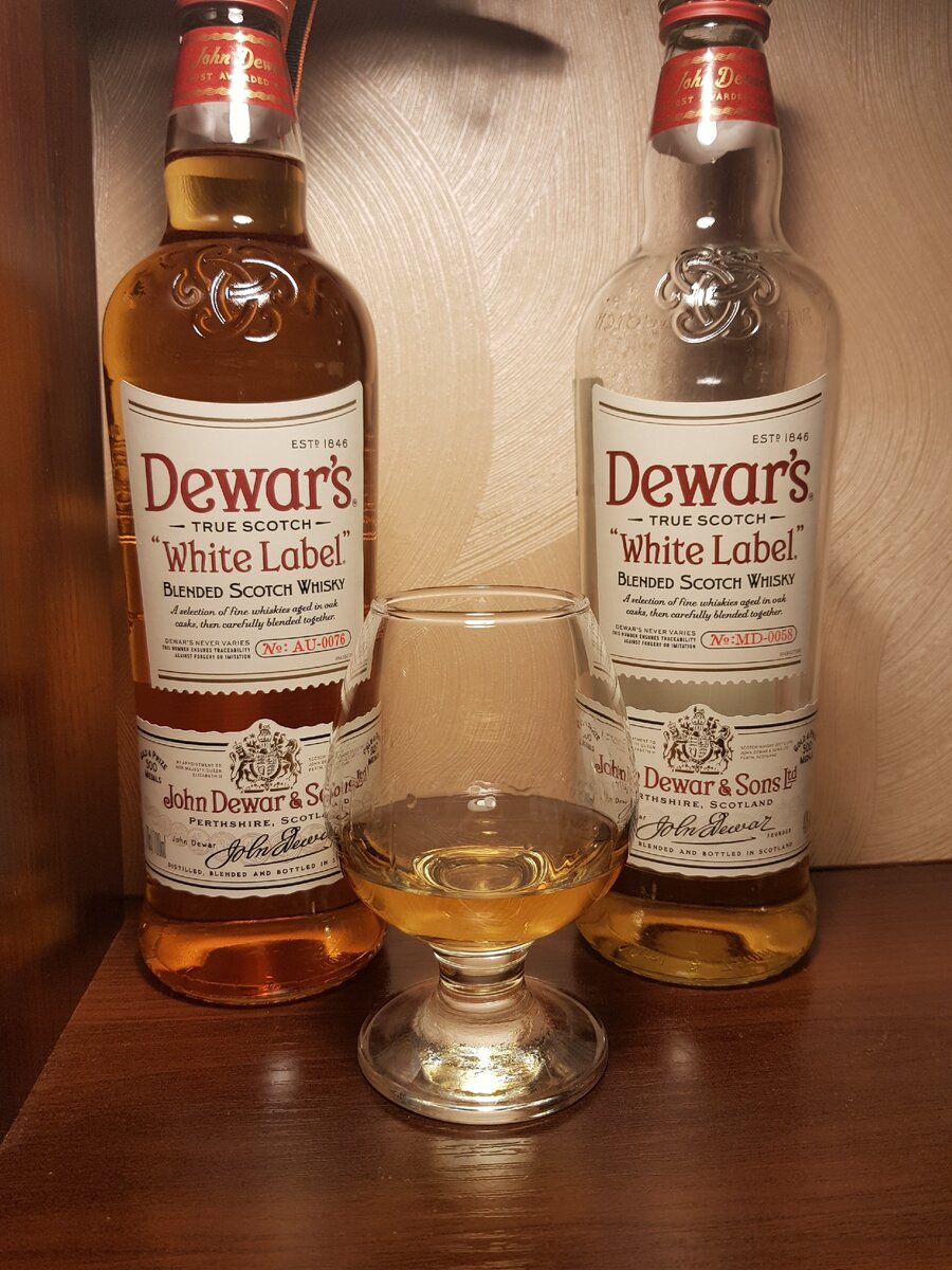 Dewar's white label