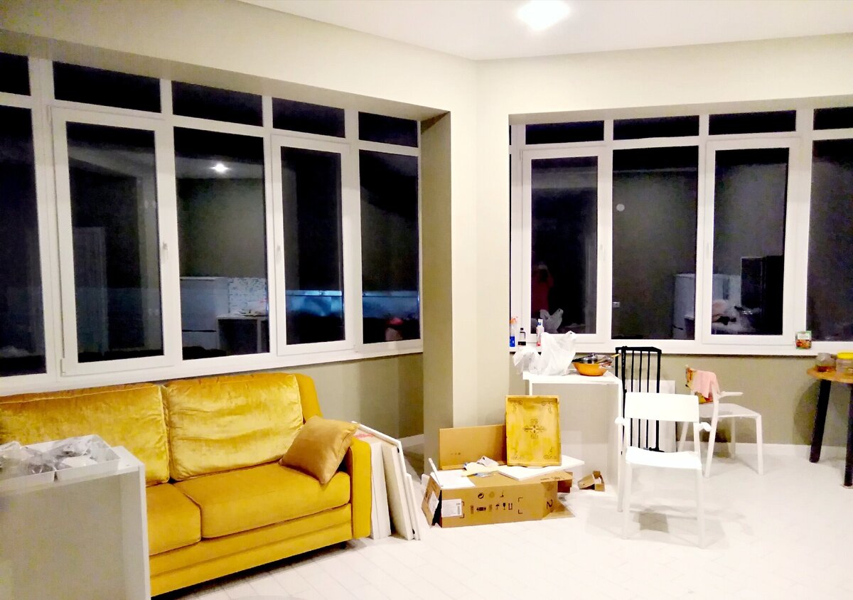 Одно время жила в такой чудесной квартире. Фото автора. 